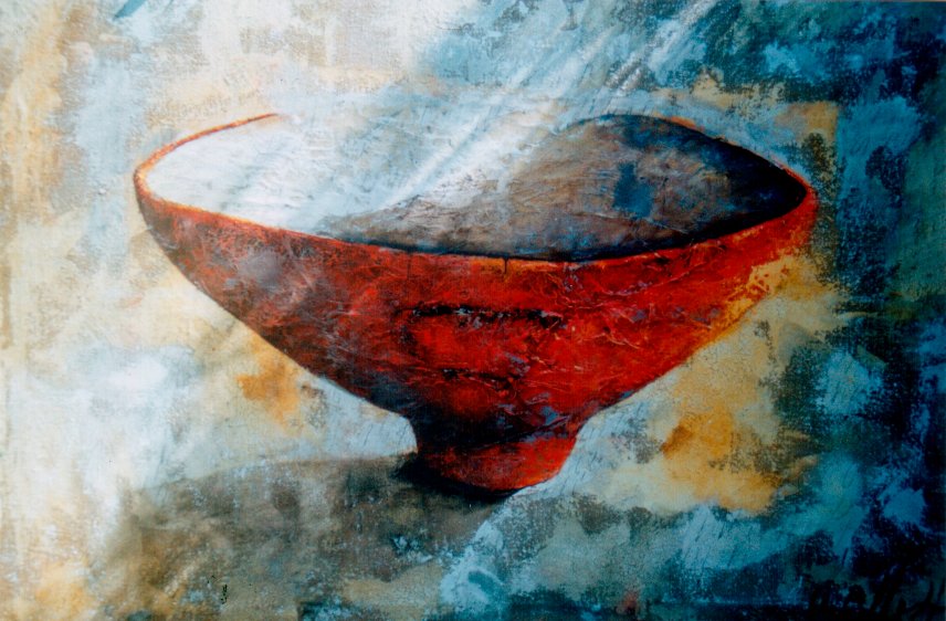 HONG WAN II, gesso, oil & mixte